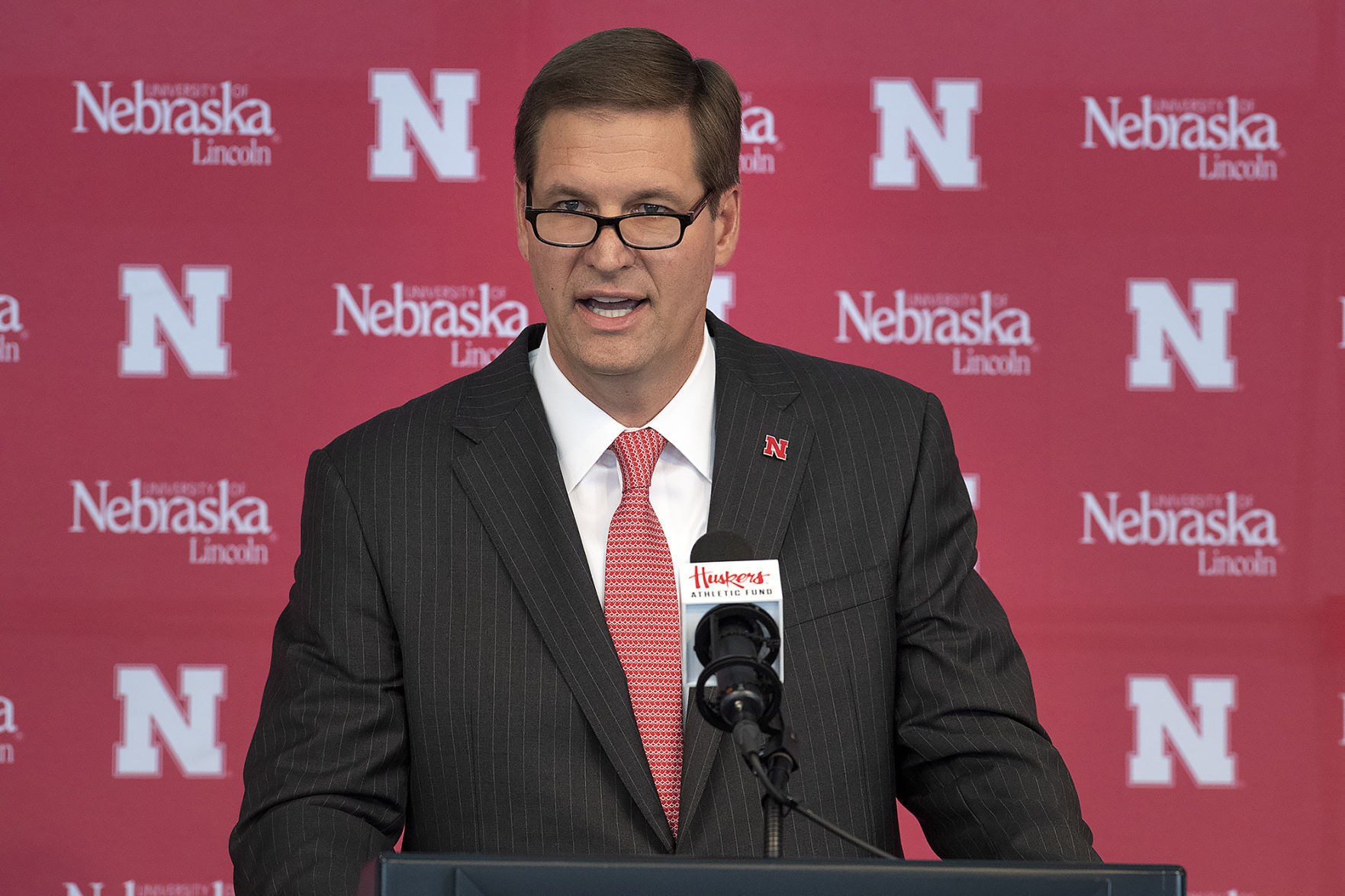Trev Alberts introduced as Nebraska AD, 7.14